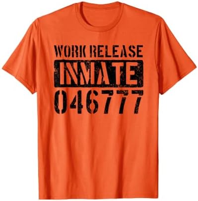 Amazon.com: New York County Jail Inmate T Shirt - Funny Prison